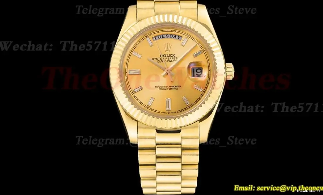Dia MY8215 YG Daydate YG 40MM GDF Gold 0614